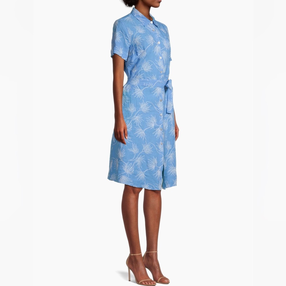 Dress 120% Lino
Embroidered Linen Shirtdress